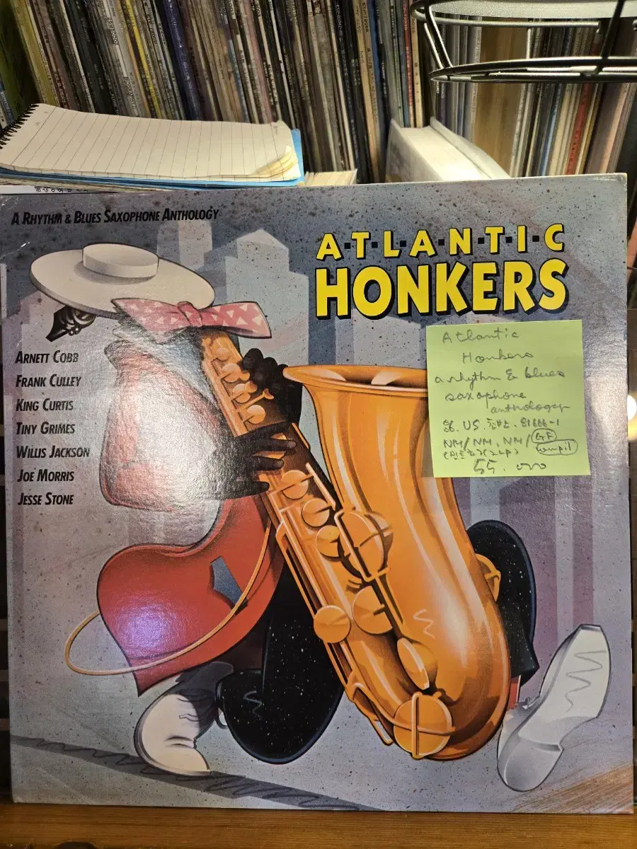 Atlantic Honkers.a rhythm & blues saxoph